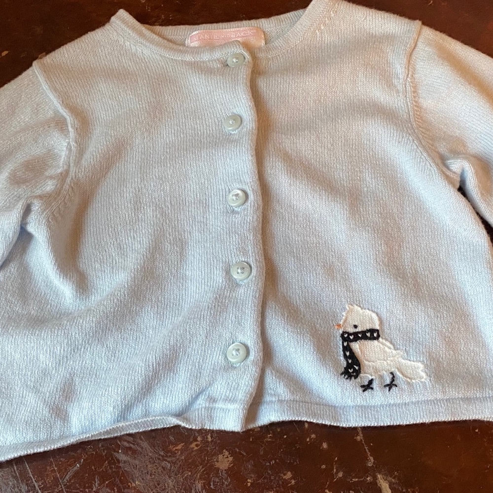 Jamie and jack infant sweater